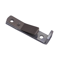 Guardian® compression latch, 2 point, black powder coat, CD studs. Right hand.